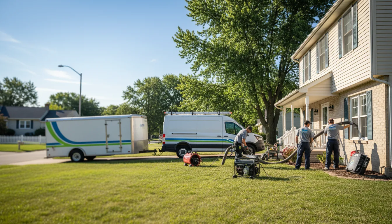 Flooded Basement Restoration And Cleanup With Repair in Crow Agency, MT near me
